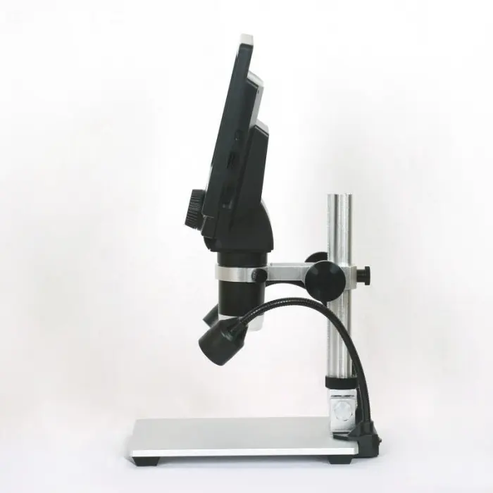 Mikroskop Digital 12MP 1200X Monitor 7Inch Stand Lampu G1200 Taffware 3