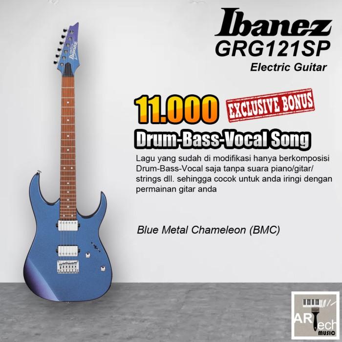 Gambar Ibanez GRG121SP/GRG121 SP/GRG 121SP/GRG 121 SP Gitar Elektrik Original - Black Night dari Artech Music Kota Bekasi 4 Tokopedia