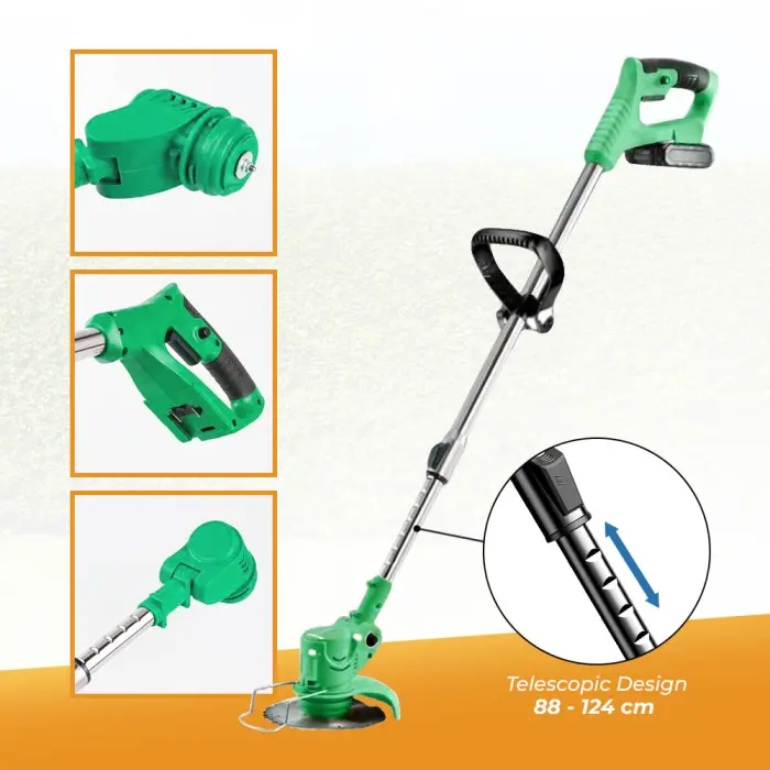 Mesin Pemotong Rumput Taman Grass Cutter Battery 21V YY-GCJ00 DEXCOM 1