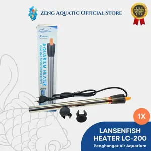 Lansenfish Heater Aquarium Pemanas Air 50 100 200 500 Watt LC200