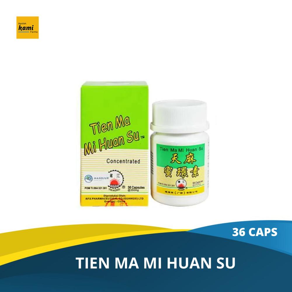 Yin Kong Tien Ma Mi Huan Su Obat Kesehatan [36 Capsule]
