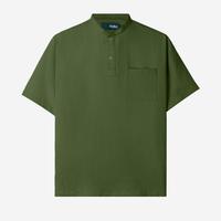 Gambar Baju Muslim Duha Muslimwear - Yash Short Sleeve - Olive dari Duha Muslim Wear Kota Tangerang 1 Tokopedia