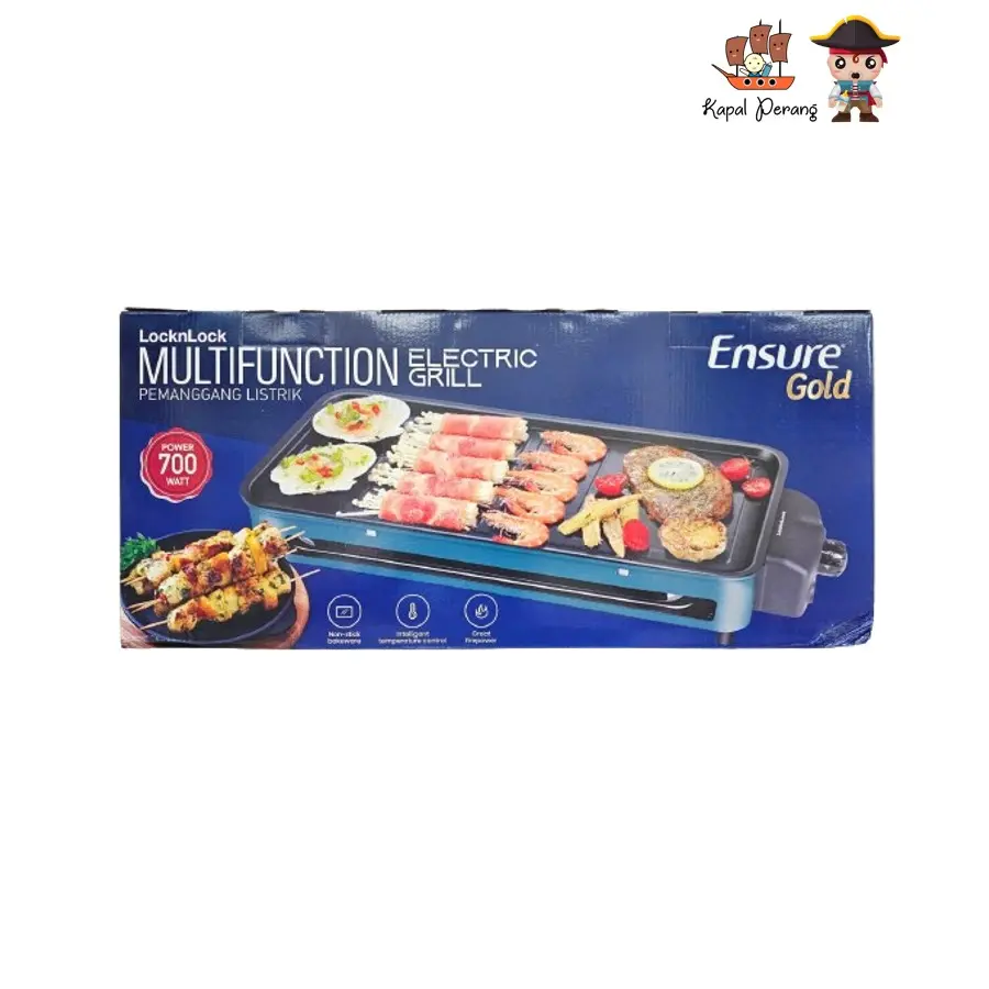 Electric Grill LockNLock 700 watt