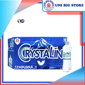 Crystalin Air Mineral 330 Ml X 24 Botol Dus Crystalline
