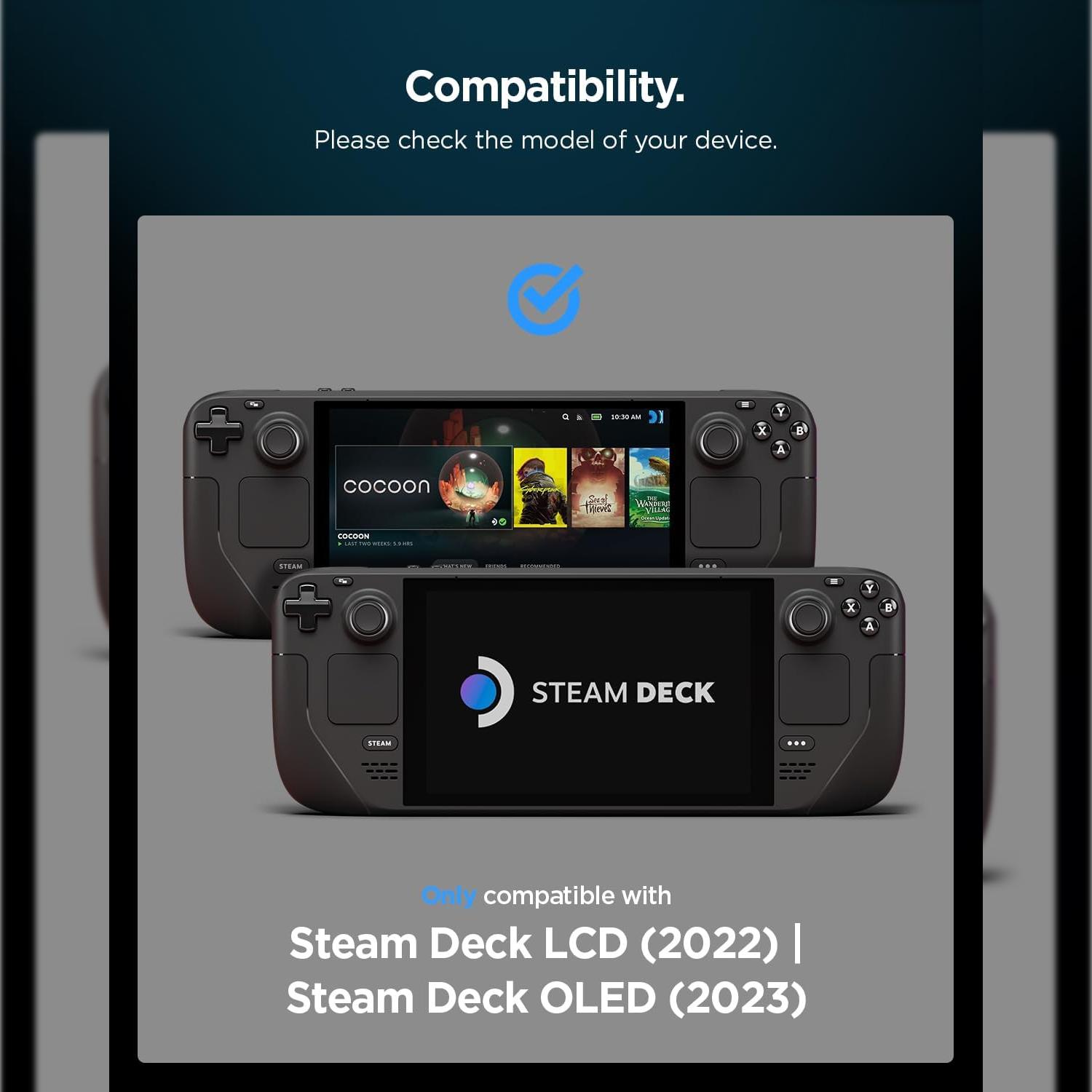 Spigen Steam Deck OLED (2023) / Steam Deck (2022) Pouch Rugged Armor Pro - Black AFA03731-1