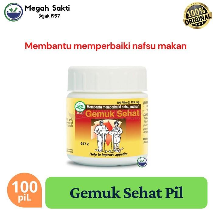 Gambar Gemuk Sehat piL BRD  - Meningkatkan Nafsu Makan dan Berat Badan 100's dari Megah Sakti Pharmacy Kota Medan Tokopedia