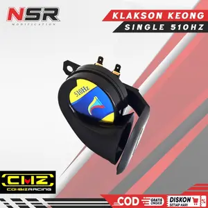 Klakson Keong Single 12V COMBIZ Untuk Motor Mobil Universal DLL