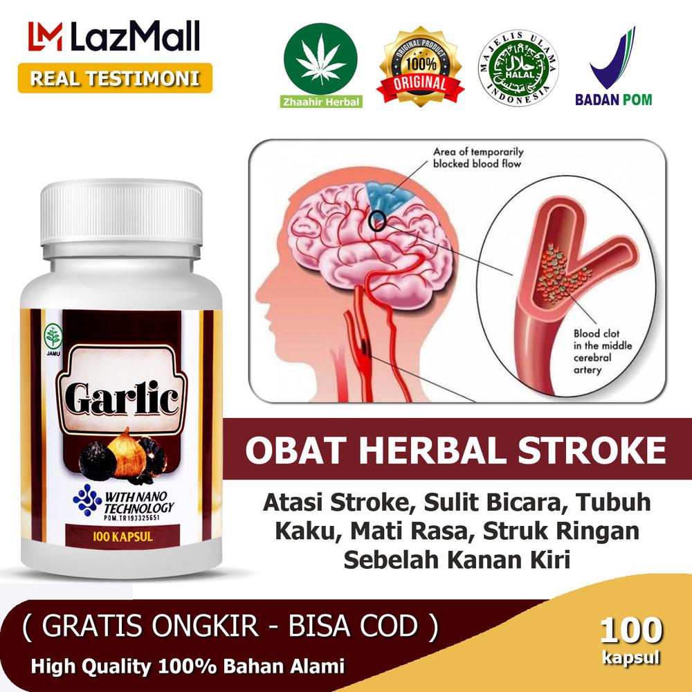 Obat Stroke Paling Ampuh Bells Palsy Saraf Wajah Pelancar Peredaran Da