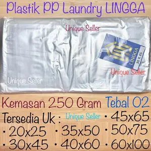 [250gr] Plastik Laundry 20x25 30x45 35x50 40x60 45x65 50x75 60x100