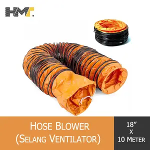 Hose Blower 18" x 10M / Selang Flexible Ventilator 18inch x 10M