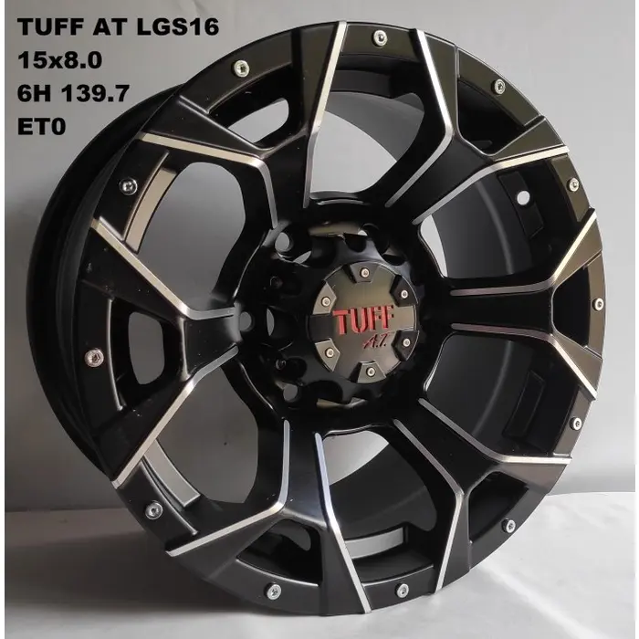 VELG TUFF 15x8.0 6H 139.7 Toyota HardTop Hilux Dc Terrano Opel blazer
