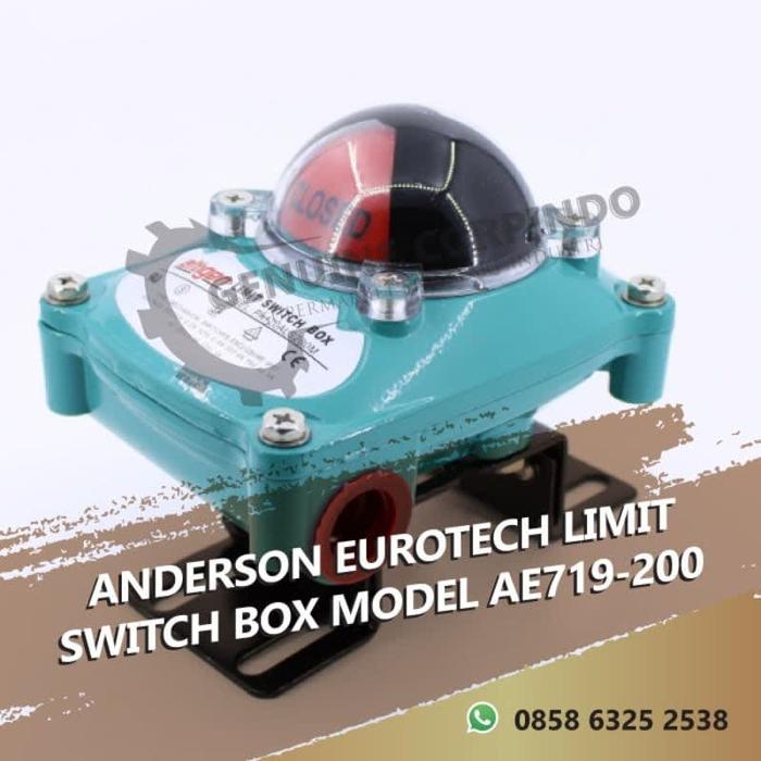 Jual ANDERSON EUROTECH LIMIT SWITCH BOX MODEL AE719-200 - Jakarta Barat ...