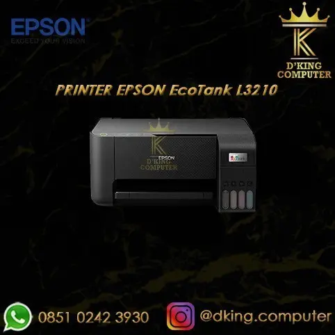 Printer Epson EcoTank L3210 A4 All-in-One Ink Tank 0