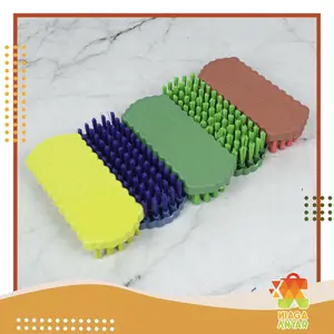 NA Sikat Cuci Baju / Sikat Bahan Plastik Polos Warna / Sikat Lantai