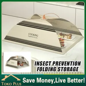 Foldable Food Cover/Tudung Saji Lipat/ Penutup Pelindung Makanan