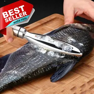 Alat Pembersih Sisik Ikan Stainless Steel Pengupas Sisik Ikan