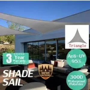 Awning 3x5 M Bahan Cordura | Sun Shade Taman | Canopy Teras