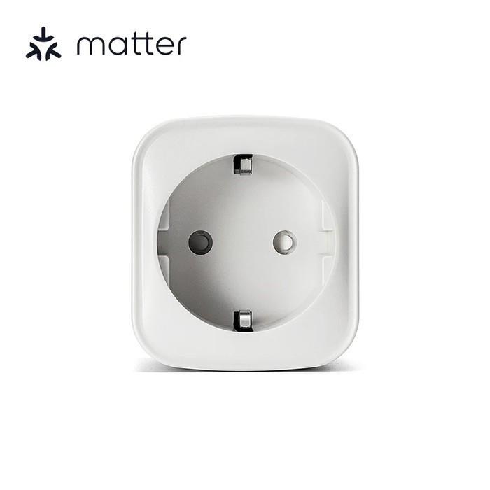 Tuya Wifi + Matter Smart Plug EU Plug Alexa Google | Colokan Pintar