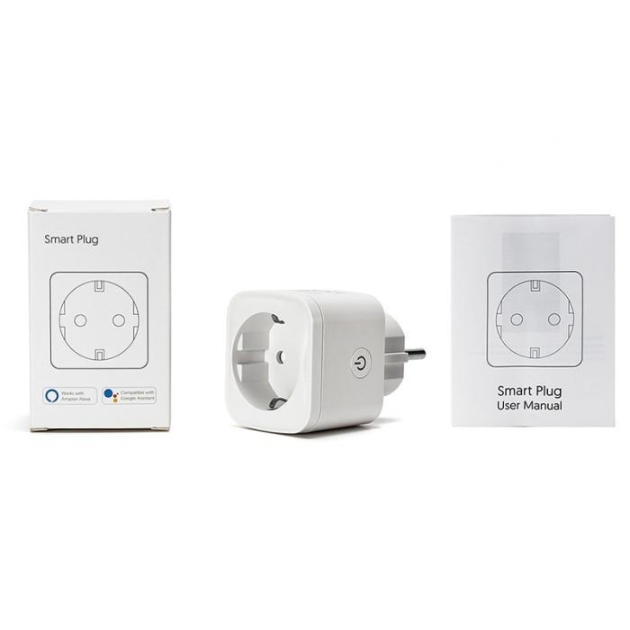 Tuya Wifi + Matter Smart Plug EU Plug Alexa Google | Colokan Pintar