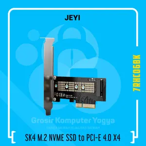 JEYI SK4 M.2 NVME SSD to PCI-E 4.0 X4 Expansion Adapter Card