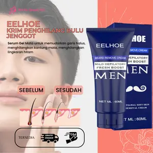 EELHOE Krim Penghilang Bulu Jenggot Pria Permanen Hair Removal Cream