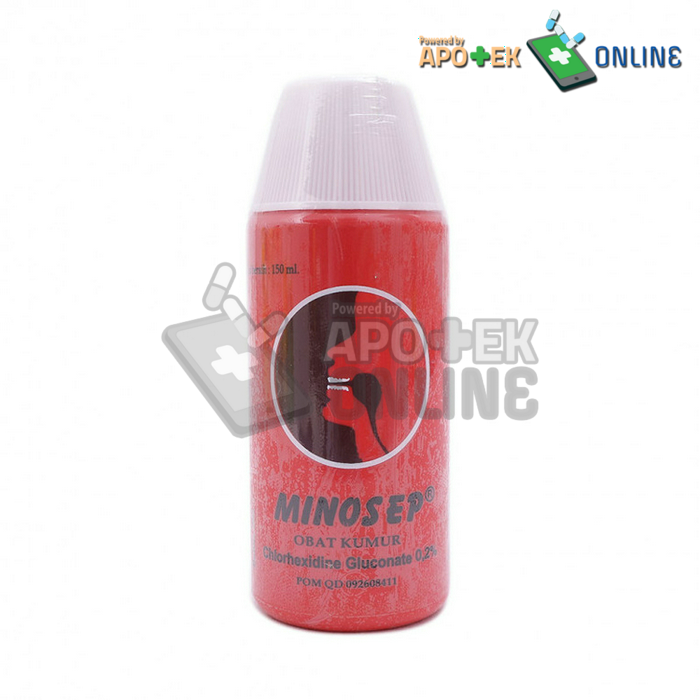 Gambar MINOSEP OBAT KUMUR 0.2% 150ML dari Apotek Central Kalidoni Kota Palembang Tokopedia