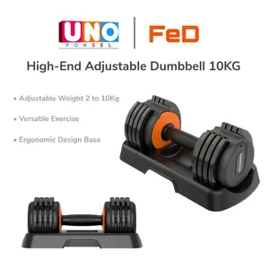 Fed High-End Adjustable Dumbbell 10 kg Home Fitness Barbel