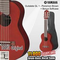 Gambar Mini Gitar GL1 Persimon Brown / GL-1 /Guitalele/Guitar Original Yamaha dari Artech Music Kota Bekasi 1 Tokopedia
