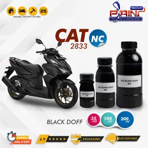 Cat Super Black Doff Hitam Doff NC 200ml