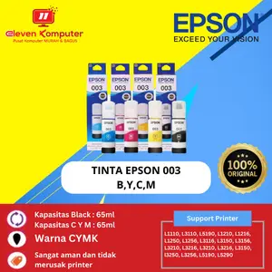 Tinta Epson 003 Black / Cyan / Magenta / Yellow