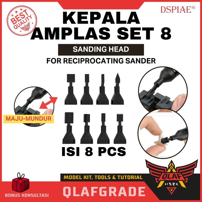 Gambar Kepala Amplas SET 8 Sanding Head for Reciprocating Sander DSPIAE RA-10 dari Wahkhilaf Kota Surabaya Tokopedia