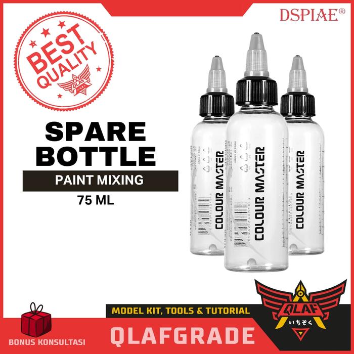 Gambar Spare Bottle Mixing Bottle DSPIAE Storage Bottle 75ml dari Wahkhilaf Kota Surabaya Tokopedia