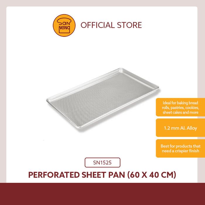 Gambar Sanneng SN1525 - Al.Alloy Perforated Sheet Pan (Anodized) dari Trinity Kitchen Kota Administrasi Jakarta Barat Tokopedia