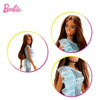Gambar Barbie Brunette in Blue Metallic Mini Dress - Mainan Boneka Anak Perempuan dari Barbie Indonesia Kota Tangerang 3 Tokopedia