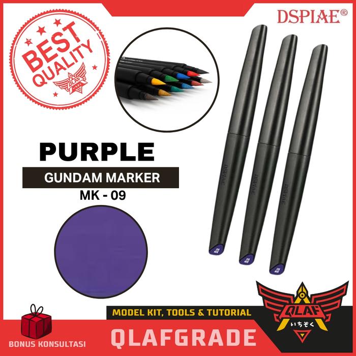 Gambar Gundam Marker Purple Ungu DSPIAE Acrylic Marker MK-09 dari Wahkhilaf Kota Surabaya Tokopedia