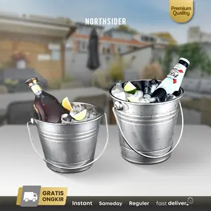 Ice Bucket Ember es batu stainless minuman botol Bir soft drink KS-004