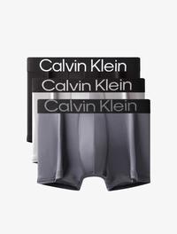 Gambar CALVIN KLEIN UNDERWEAR - BOLD LOGO LOW RISE 3 PACKS TRUNK - Multicolor, S dari Calvin.Klein Kab. Karawang 1 Tokopedia