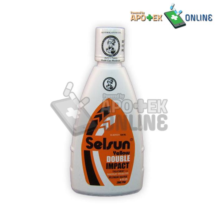 SELSUN YELLOW DOUBLE IMPACT SHAMPOO 100ML