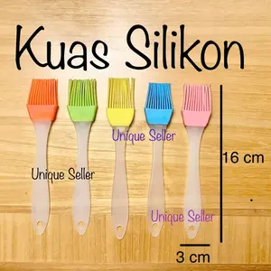 Kuas Silikon Roti Kue Ikan Oles Mentega Tahan Panas