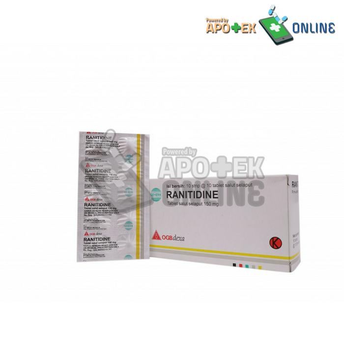 RANITIDINE HEXPHARM 150 MG BLISTER 10 TABLET