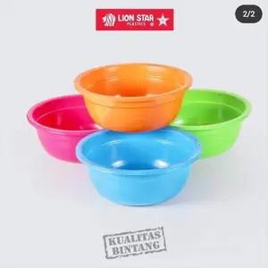 Lion Star BA 9 Round Basin Baskom Plastik Deluxe No. 20 Lionstar
