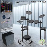Gambar Drum Elektrik Yamaha DTX402 COMPLETE BUNDLE / DTX402K / DTX 402 / 402K - ALS Pro KB-50 dari Terra Nada Kota Bekasi 1 Tokopedia