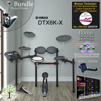 Gambar Drum Elektrik Yamaha DTX6KX + Pedal / DTX6K-X / DTX 6KX / 6K / 6KX - DPD-669 dari Terra Nada Kota Bekasi 1 Tokopedia