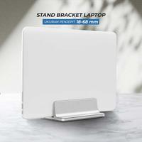 Gambar USEA Stand Bracket Laptop/MacBook Air/Pro 13 14 15 16" Stainless Steel Vertical - Hitam dari Usea Official Store Kota Administrasi Jakarta Barat 3 Tokopedia