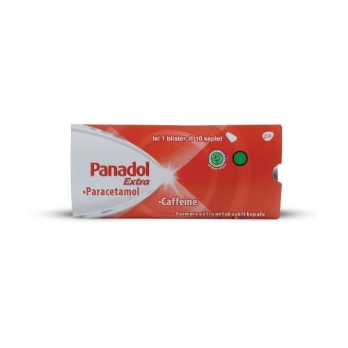 PANADOL EXTRA / PANADOL MERAH KAPLET PER STRIP