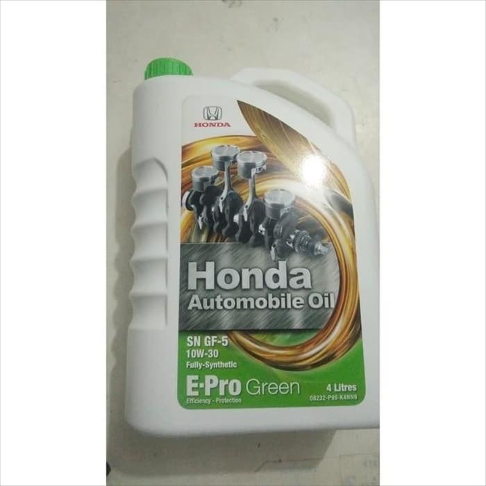 Gambar Oli Mesin Mobil Honda E-Pro EPRO Green 10W-30 SN GF-5 Galon 4 Liter dari JayaRayaParts Kab. Tangerang Tokopedia