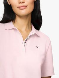 Gambar TOMMY HILFIGER - SOLID STRETCH COTTON POLO-Cradle Pink - Cradle Pink, S dari Tommy.Hilfiger Kab. Karawang 3 Tokopedia