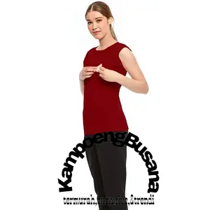 L14 Manset Inner Baju Menyusui Bunsui Lekbong Tanpa Lengan Polos