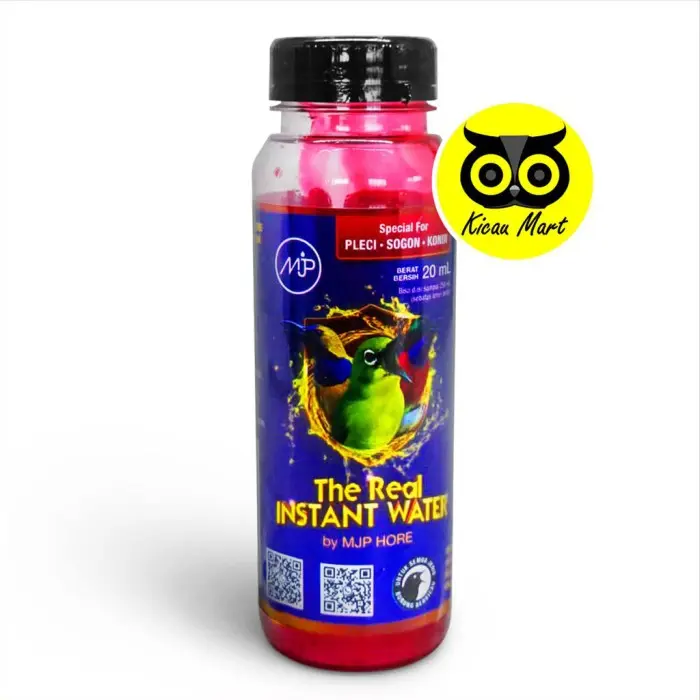 Vitamin burung pleci sogon konin the real instant water blue mjp hore 1