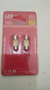 Gambar Bohlam Lampu Kabin Plafon LED Mobil T8 28mm 12V 6000K Stanlee Star dari JayaRayaParts Kab. Tangerang 1 Tokopedia